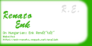 renato enk business card